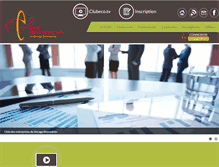 Tablet Screenshot of entreprises-bocage.com